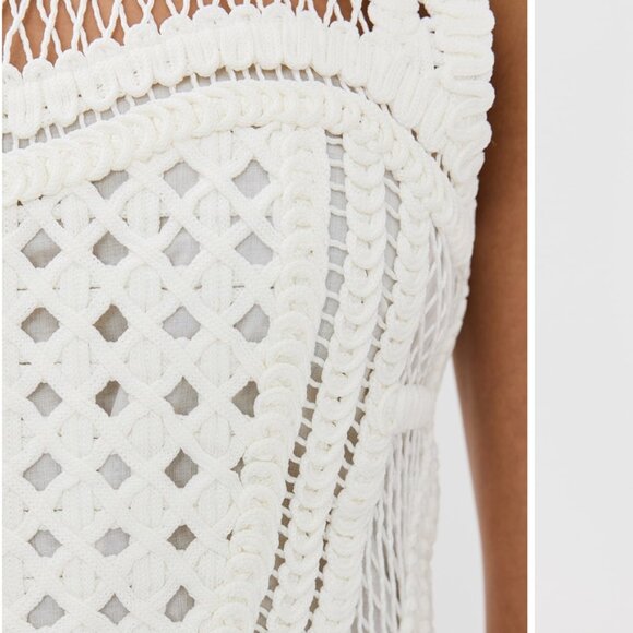 Simkhai Coen Mini Dress - White - Picture 4 of 6